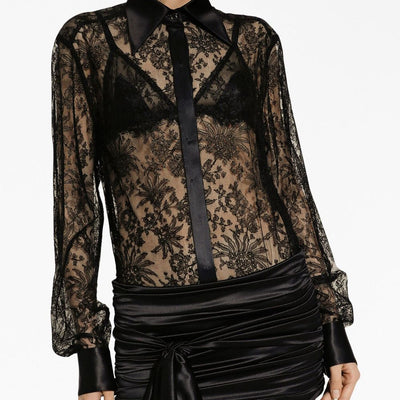Dolce & Gabbana Semi-transparent shirt