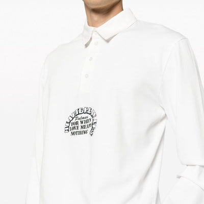 Palmes Logo organic cotton shirt