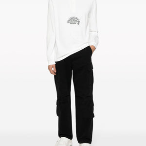 Palmes Logo organic cotton shirt