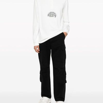 Palmes Logo organic cotton shirt