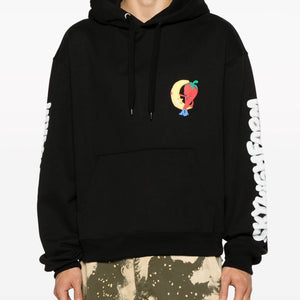Sky High Farm Workwear Logo cotton hoodie