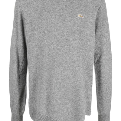 Comme Des Garcons x Lacoste Asymmetric Wool Sweater