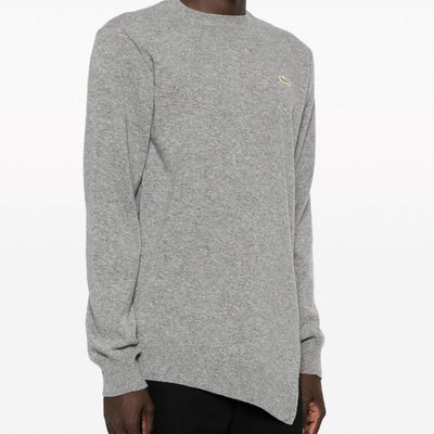 Comme Des Garcons x Lacoste Asymmetric Wool Sweater