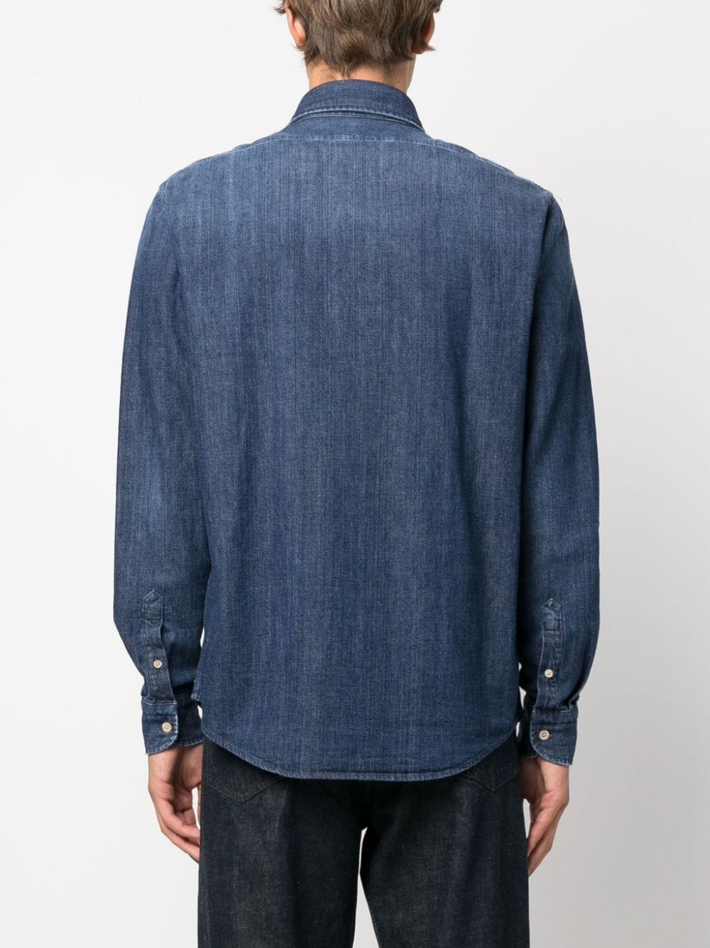 Boglioli Denim button-down shirt