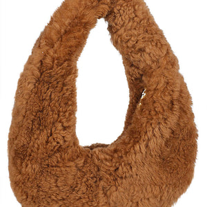 Anita Bilardi Faux fur shoulder bag