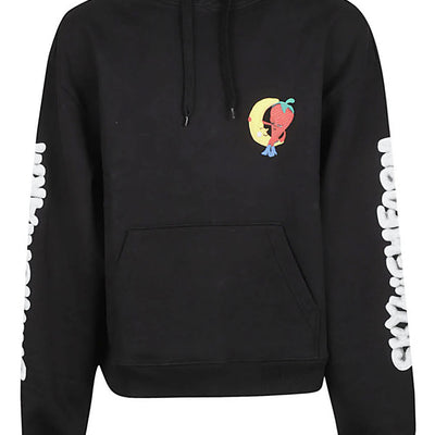Sky High Farm Workwear Logo cotton hoodie