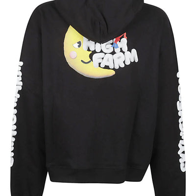 Sky High Farm Workwear Logo cotton hoodie