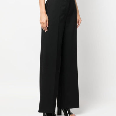 Lanvin Wide leg wool trousers