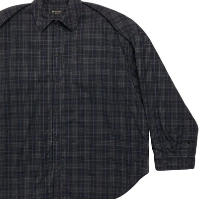 Balenciaga Checked pattern flannel shirt