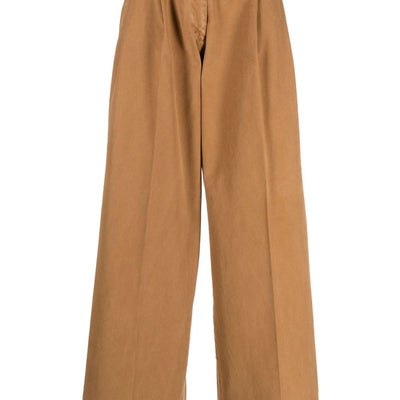 Gabriele Pasini Wide leg cotton trousers