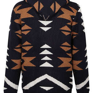 Tooco Ethnic print cardigan