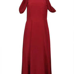 Crida Silk midi dress