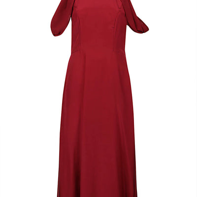 Crida Silk midi dress