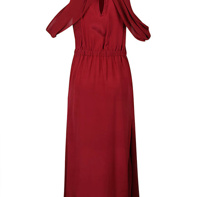 Crida Silk midi dress
