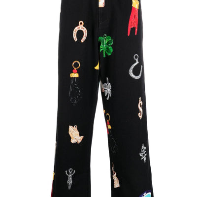 Sky High Farm Workwear Printed denim jeans