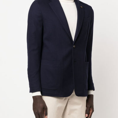 Colombo Wool single-breasted jacket