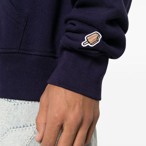 Icecream Cones&Bones printed hoodie