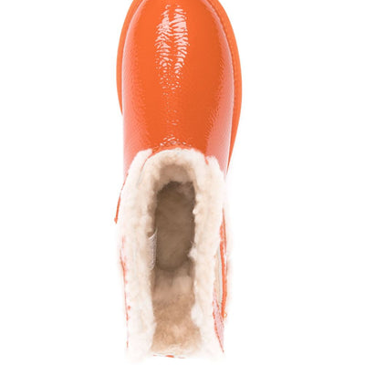 UGG X Telfar Logo Mini Crinkle Boots