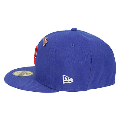 New Era Philadelphia Phillies 59FIFTY MLB Cooperstown Pin Pack Royal Cap
