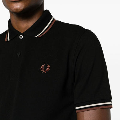 Fred Perry Logo cotton polo shirt