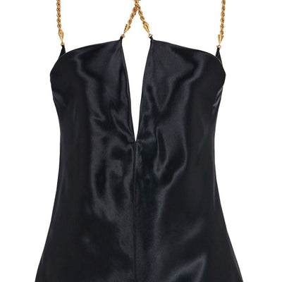 Ferragamo Satin sleeveless top