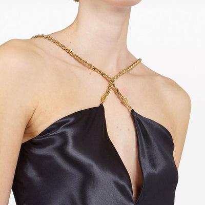 Ferragamo Satin sleeveless top