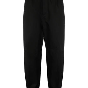 Alexander McQueen Tapered-leg cotton trousers