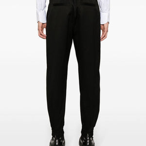 Alexander McQueen Tapered-leg cotton trousers