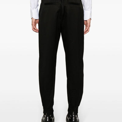 Alexander McQueen Tapered-leg cotton trousers