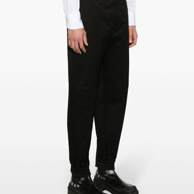 Alexander McQueen Tapered-leg cotton trousers