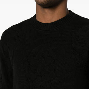 Alexander McQueen Sweater with jacquard effect