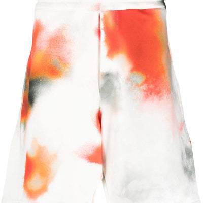 Alexander McQueen Tie-dye bermuda shorts