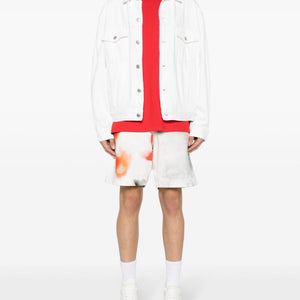 Alexander McQueen Tie-dye bermuda shorts