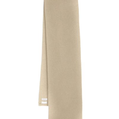 Burberry EKD-embroidered cashmere scarf