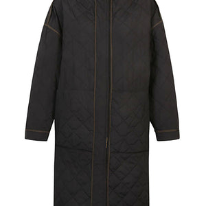 Konrad Petra camouflage print ovesized coat