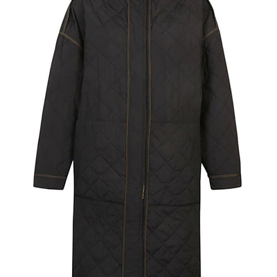 Konrad Petra camouflage print ovesized coat