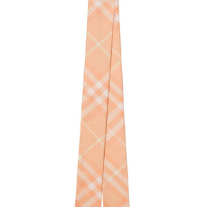 Burberry Skinny Check Silk Scarf