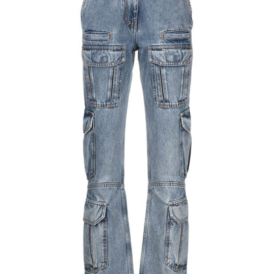 Givenchy Cargo denim cotton jeans