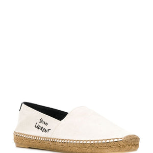 Saint Laurent logo-embroidered Espadrilles
