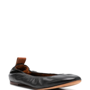 Lanvin Leather Ballerina Shoes