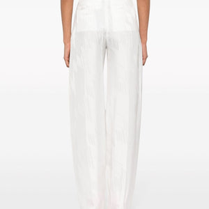 The Attico Logo trousers