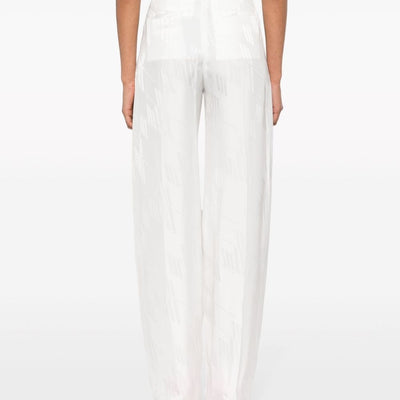 The Attico Logo trousers