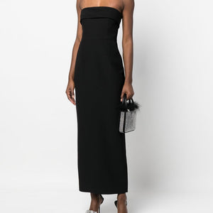 The New Arrivals By Ilkyaz Ozel Strapless evening gown long dress