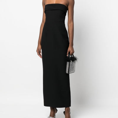 The New Arrivals By Ilkyaz Ozel Strapless evening gown long dress