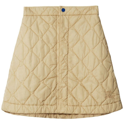 Burberry Quilted mini skirt