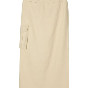 Filippa K Crepe cargo skirt