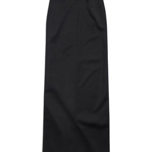 Balenciaga slit tailored maxi skirt