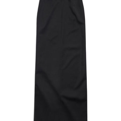 Balenciaga slit tailored maxi skirt