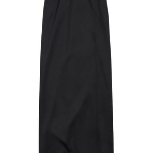 Balenciaga slit tailored maxi skirt