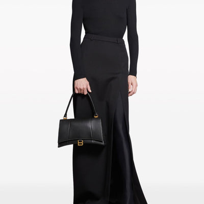Balenciaga slit tailored maxi skirt